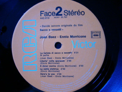 Ennio Morricone - Joan Baez -Sacco & Vanzetti
