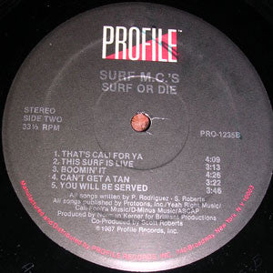 Surf MC's - Surf Or Die