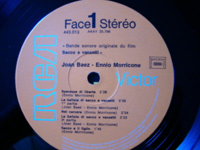 Ennio Morricone - Joan Baez -Sacco & Vanzetti