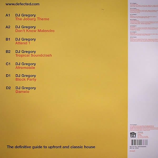 DJ Gregory -In The House (Part One)