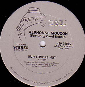 Alphonse Mouzon Featuring Carol Dennis* -Our Love Is Hot