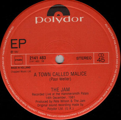 The Jam -A Town Called Malice