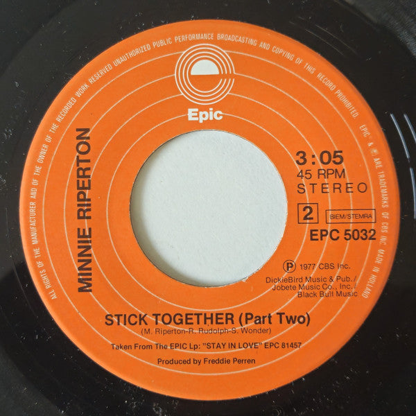 Minnie Riperton -Stick Together (Parts One & Two)