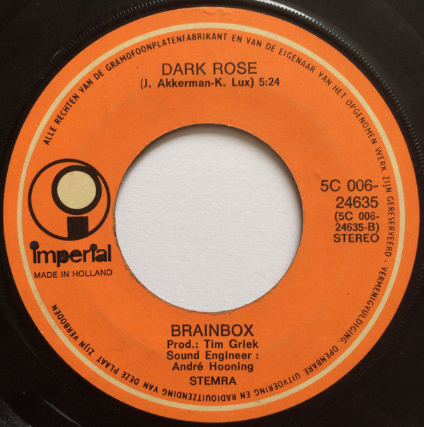 Brainbox (3) -Down Man / Summertime / Dark Rose