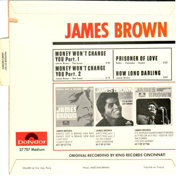 James Brown -Money Won't Change You