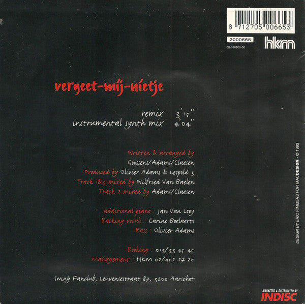 Leopold 3 -Vergeet-Mij-Nietje