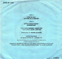 Roger Glover's Butterfly Ball* -Love Is All (EP)