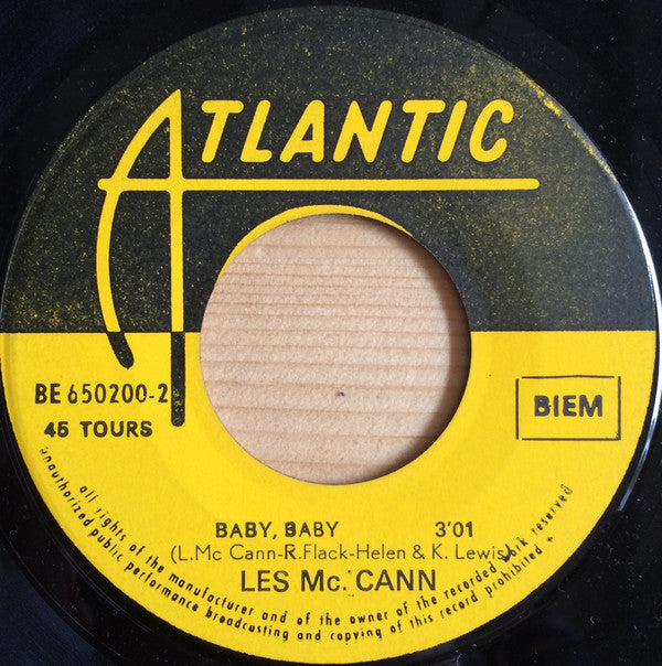 Les McCann -Comment / Baby Baby