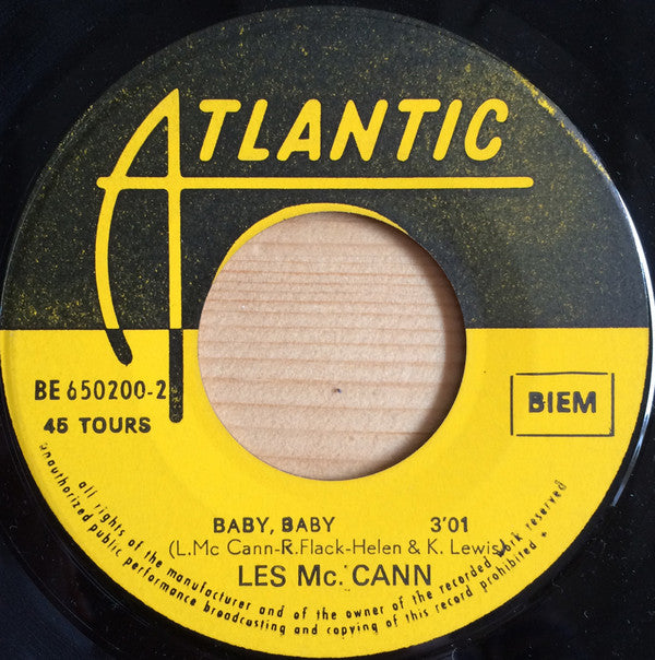 Les McCann - Comment / Baby Baby