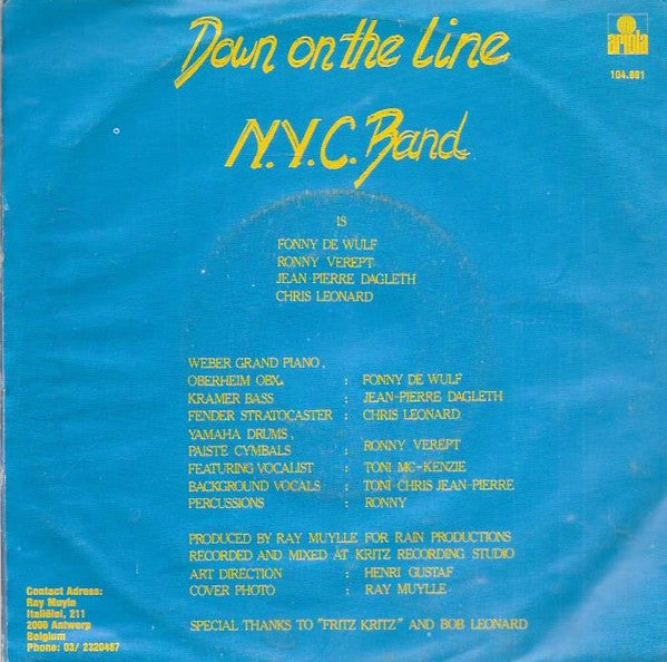 N.Y.C. Band -Down On The Line