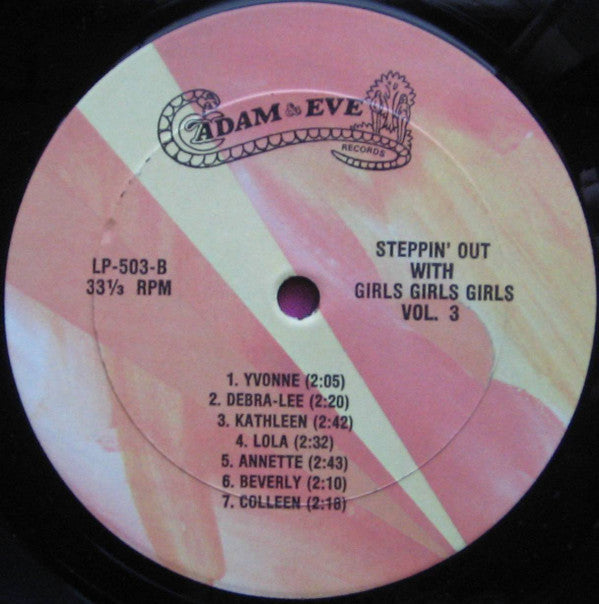 Various - Steppin' Out With Girls, Girls, Girls Vol. 3