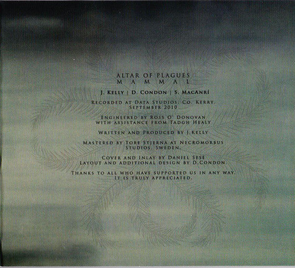 Altar Of Plagues -Mammal