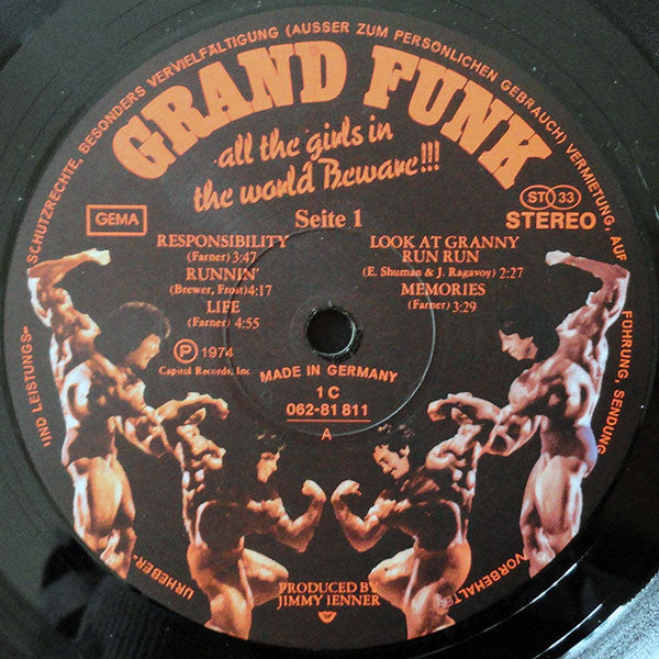 Grand Funk* -All The Girls In The World Beware!!!