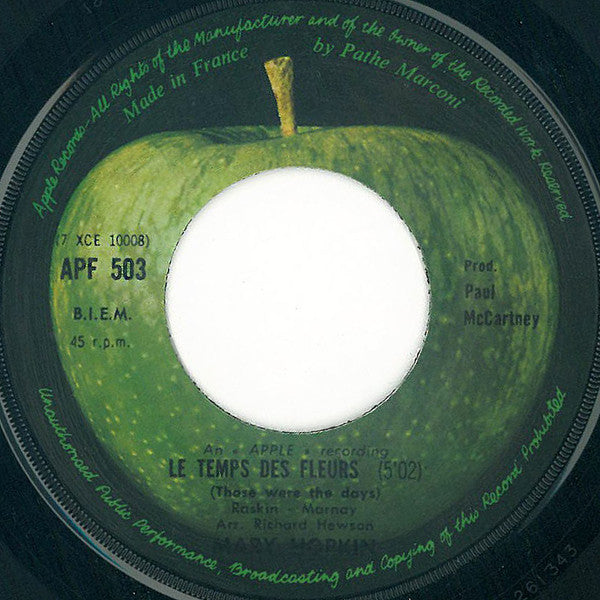 Mary Hopkin -Le Temps Des Fleurs (Those Were The Days)