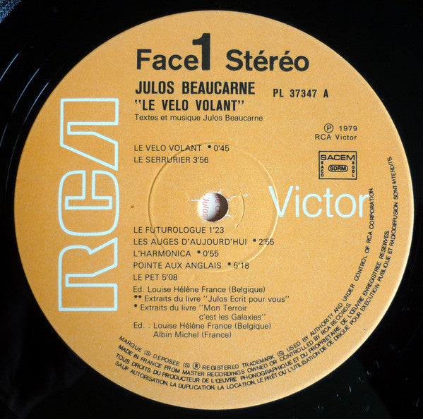 Julos Beaucarne -Le Vélo Volant