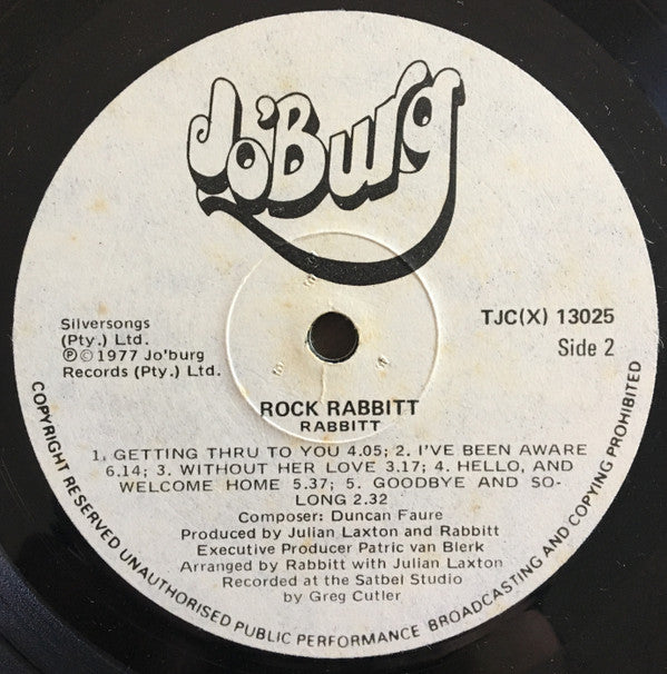 Rabbitt -Rock Rabbitt