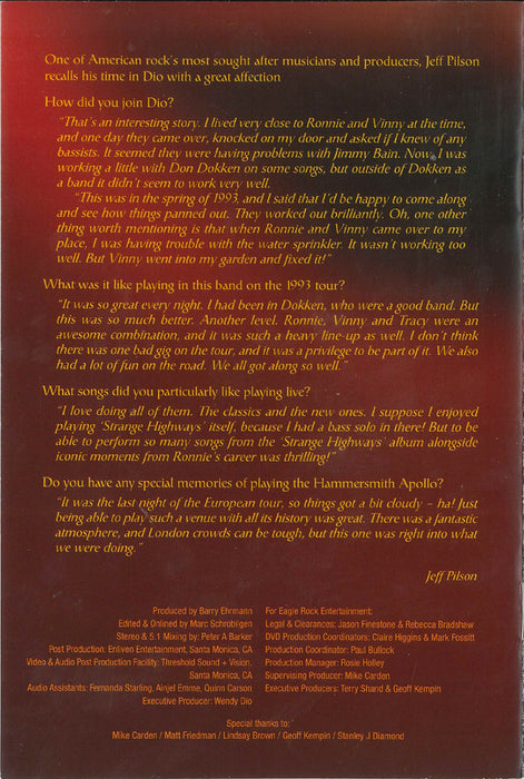 Dio (2) -Live In London Hammersmith Apollo 1993
