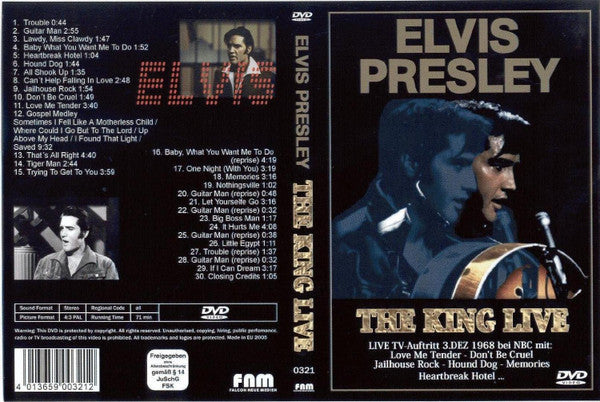 Elvis Presley -The King Live