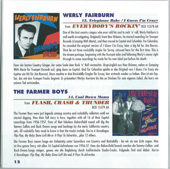 Various -That's What Makes The Jukebox Play (Highlights From Bear Family's Releases: Hillbilly & Rockabilly)