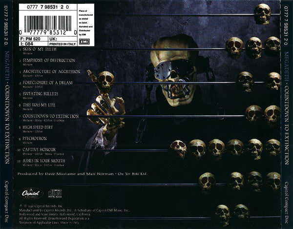 Megadeth - Countdown To Extinction