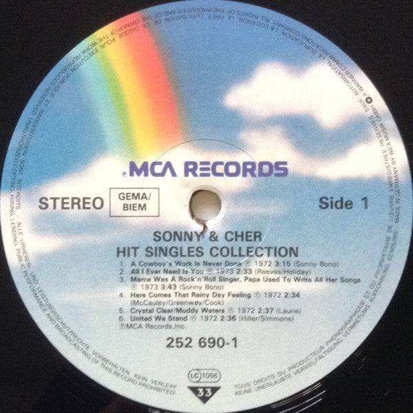 Sonny And Cher* -The Hit Singles Collection