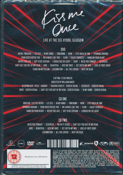 Kylie* -Kiss Me Once Live At The SSE Hydro