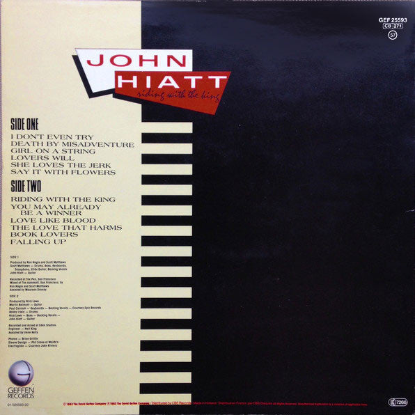 John Hiatt -Riding With The King