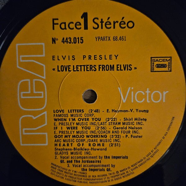 Elvis Presley - Love Letters From Elvis