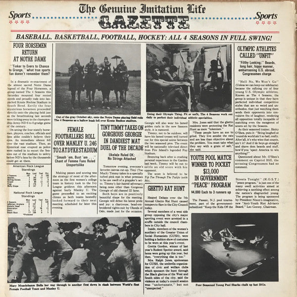 The 4 Seasons* -The Genuine Imitation Life Gazette