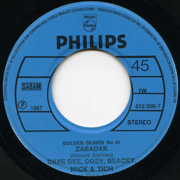 Dave Dee, Dozy, Beaky, Mick & Tich -Zabadak