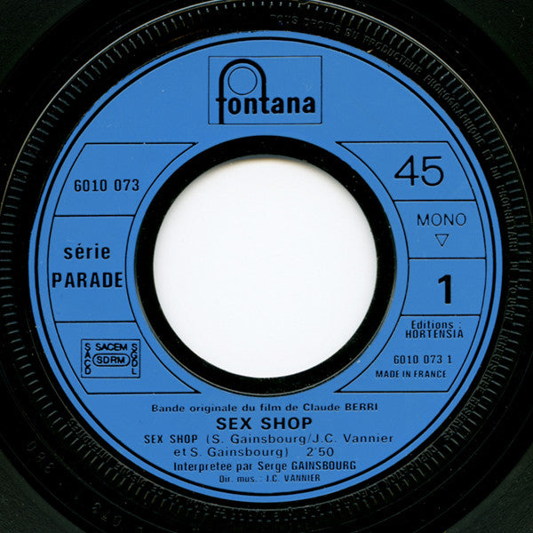 Serge Gainsbourg - Sex Shop (Bande Originale Du Film)