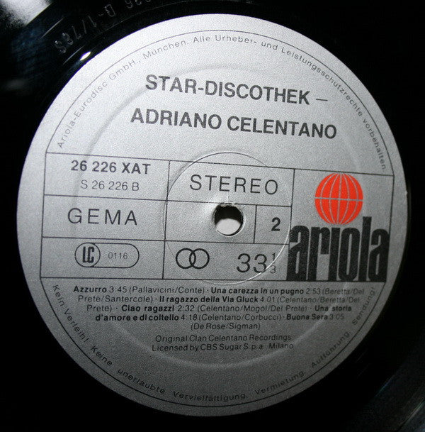 Adriano Celentano -Star Discothek