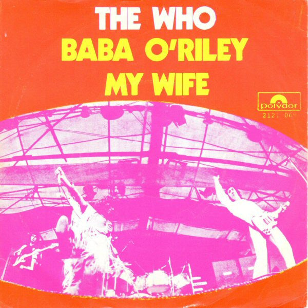 The Who -Baba O'Riley / My Wife