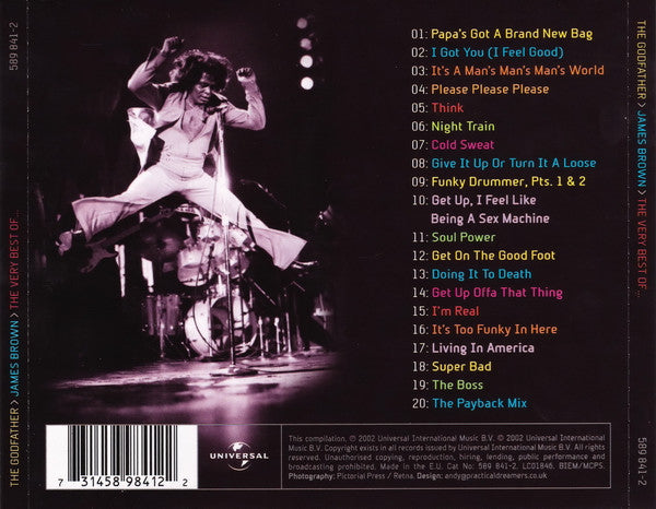 James Brown -The Godfather (The Very Best Of James Brown)