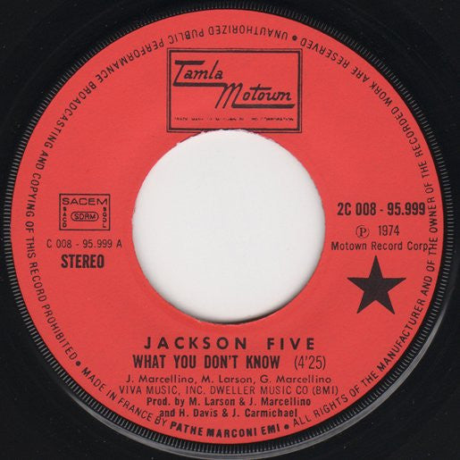 Jackson Five* -What You Don't Know