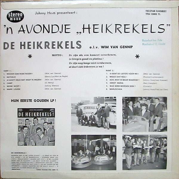 De Heikrekels -Johnny Hoes Presenteert: 'n Avondje "Heikrekels"