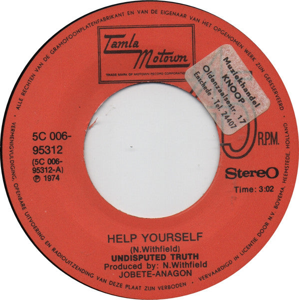 Undisputed Truth* - Help Yourself