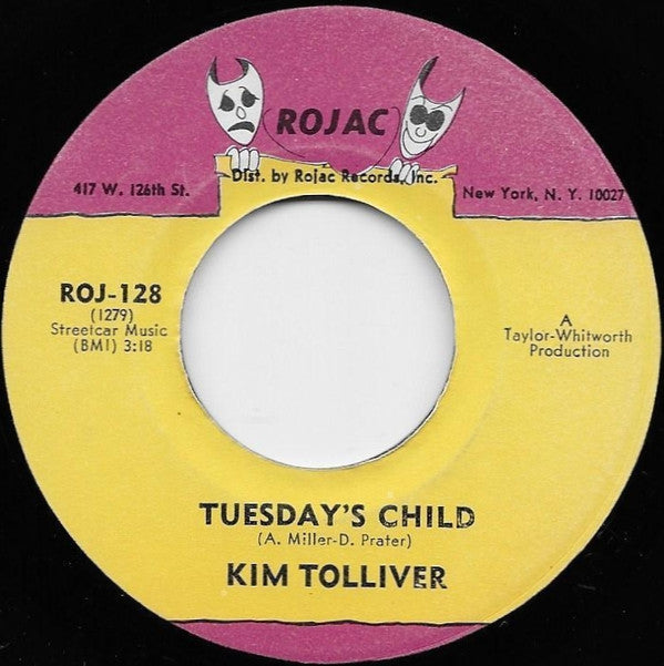 Kim Tolliver -Tuesday's Child / (Your Trying Too) Cop My Stuff