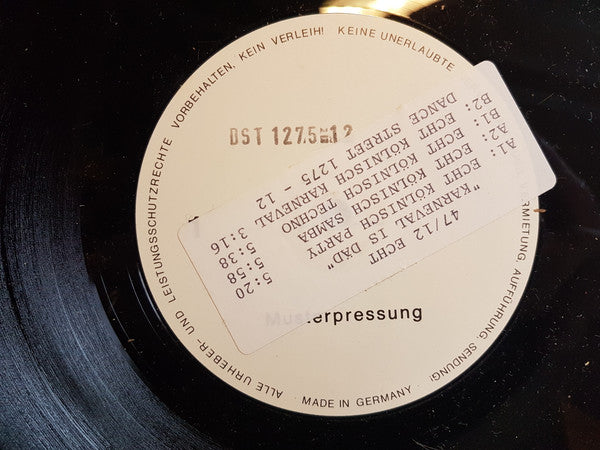 47/12 Echt* - Karneval Is Däd