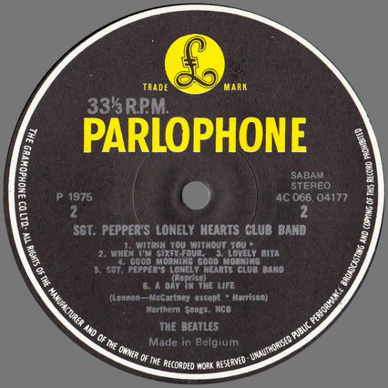 The Beatles -Sgt. Pepper's Lonely Hearts Club Band