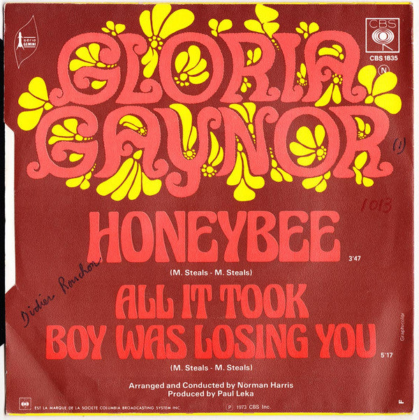 Gloria Gaynor - Honeybee