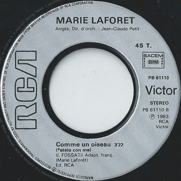 Marie Laforet* -Y'a Pas D'raison / Comme Un Oiseau