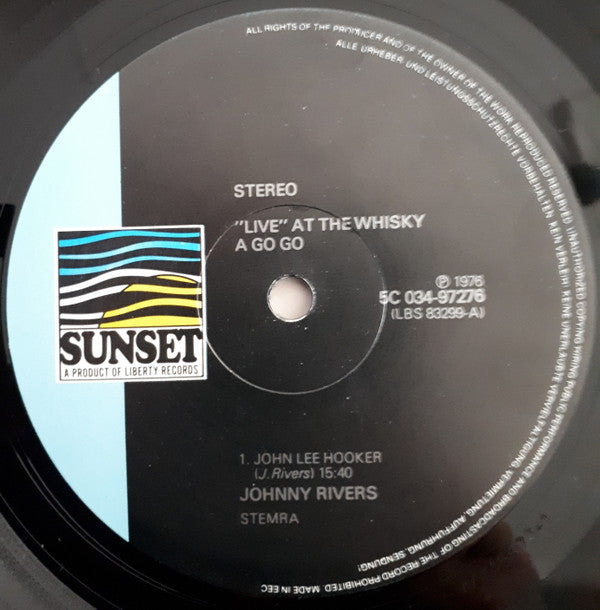 Johnny Rivers - Live At The Whiskey A Go Go