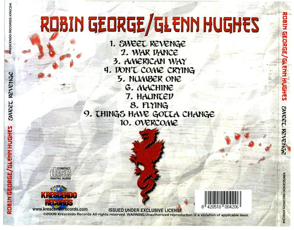 Robin George / Glenn Hughes -Sweet Revenge