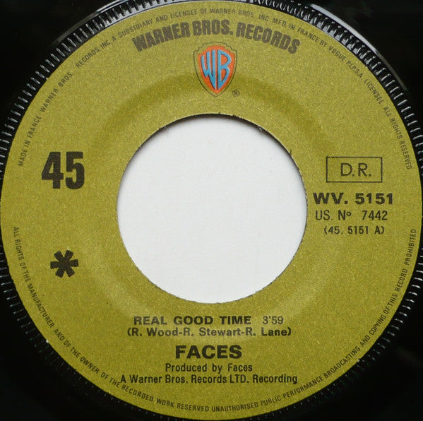 Faces (3) -Real Good Time