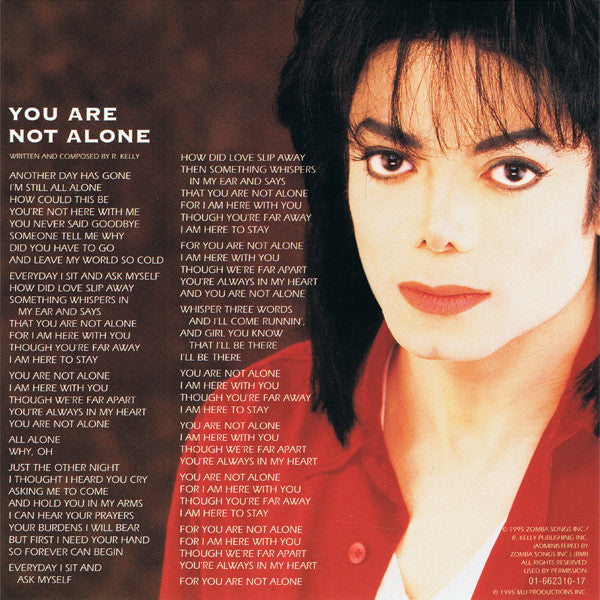 Michael Jackson - You Are Not Alone