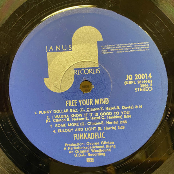 Funkadelic -Free Your Mind And Your Ass Will Follow
