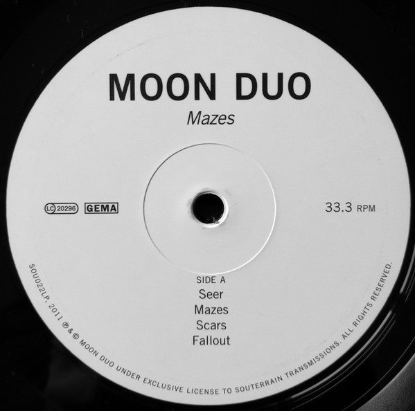 Moon Duo -Mazes