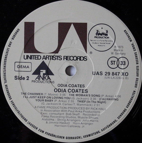 Odia Coates -Odia Coates