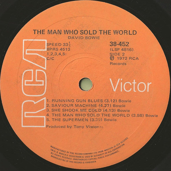 David Bowie -The Man Who Sold The World
